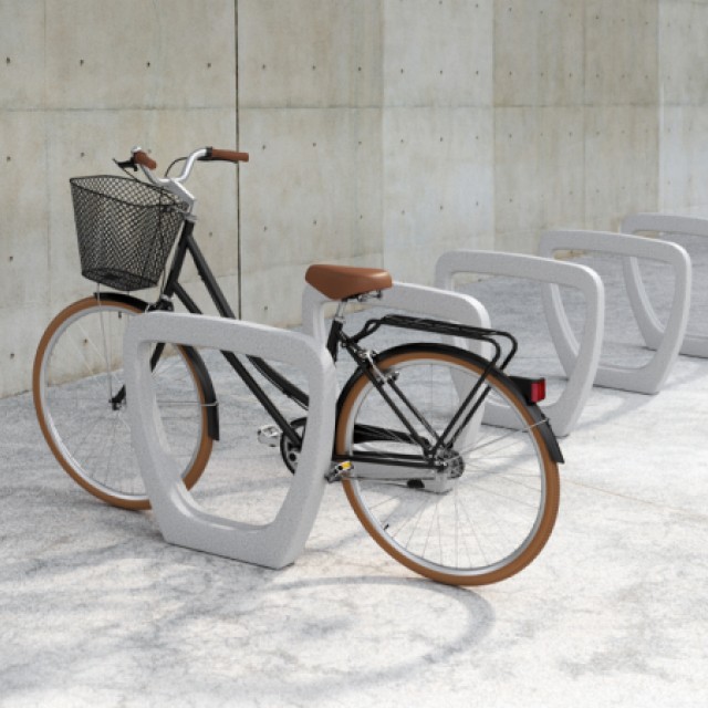 Tube Fahrradständer aus Beton