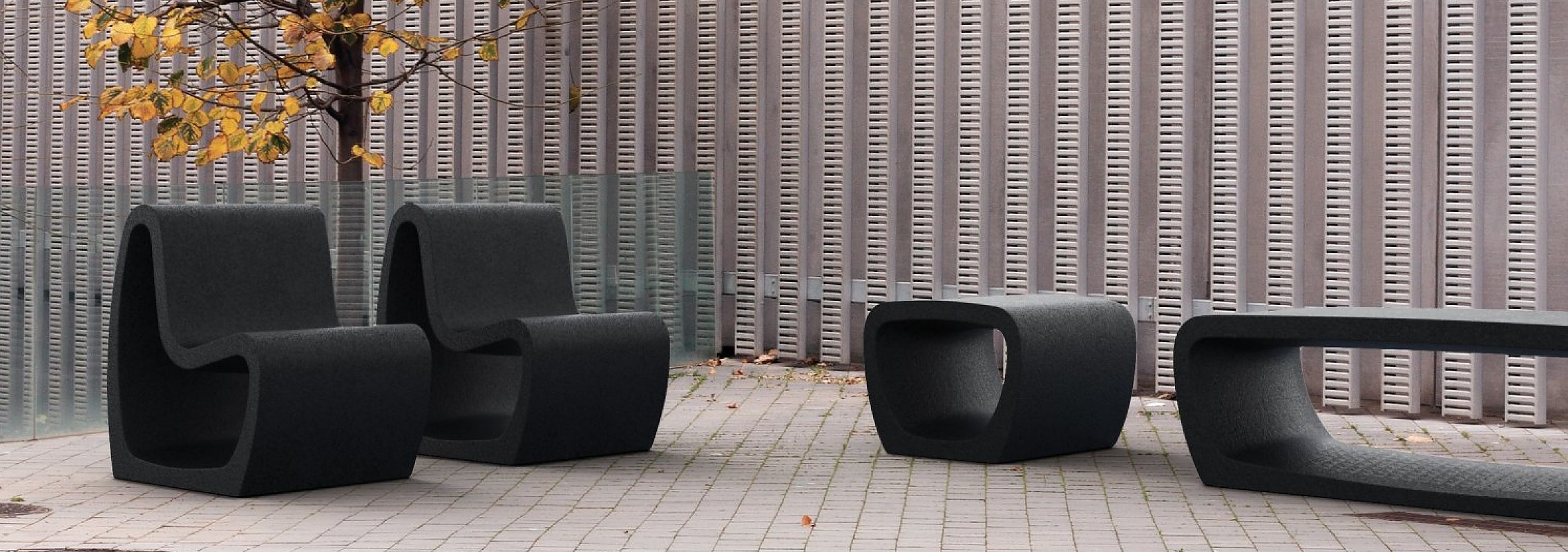 euroform w - arredo urbano - panchine calcestruzzo - sedute - Tube